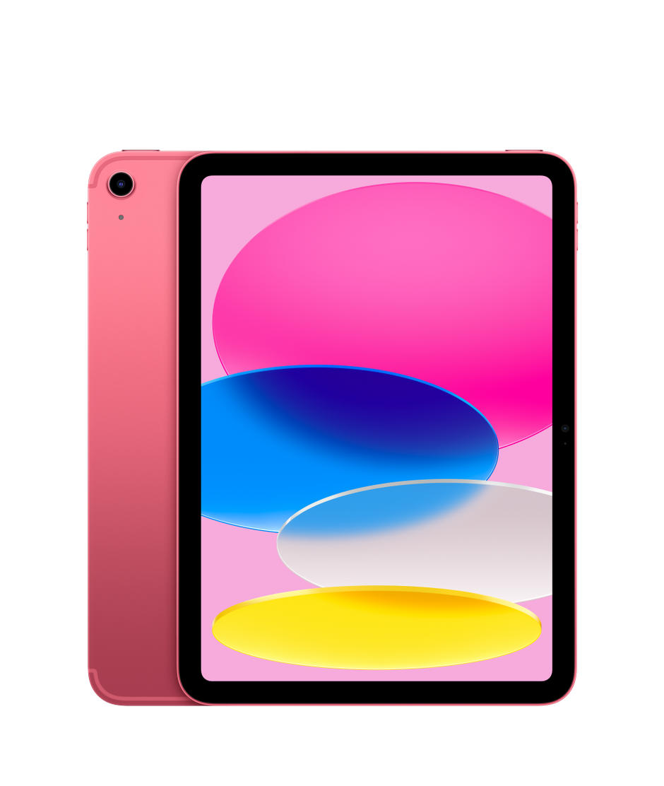 Apple iPad 11″ (A16) 128 ГБ, Wi-Fi + Cellular — Розовый