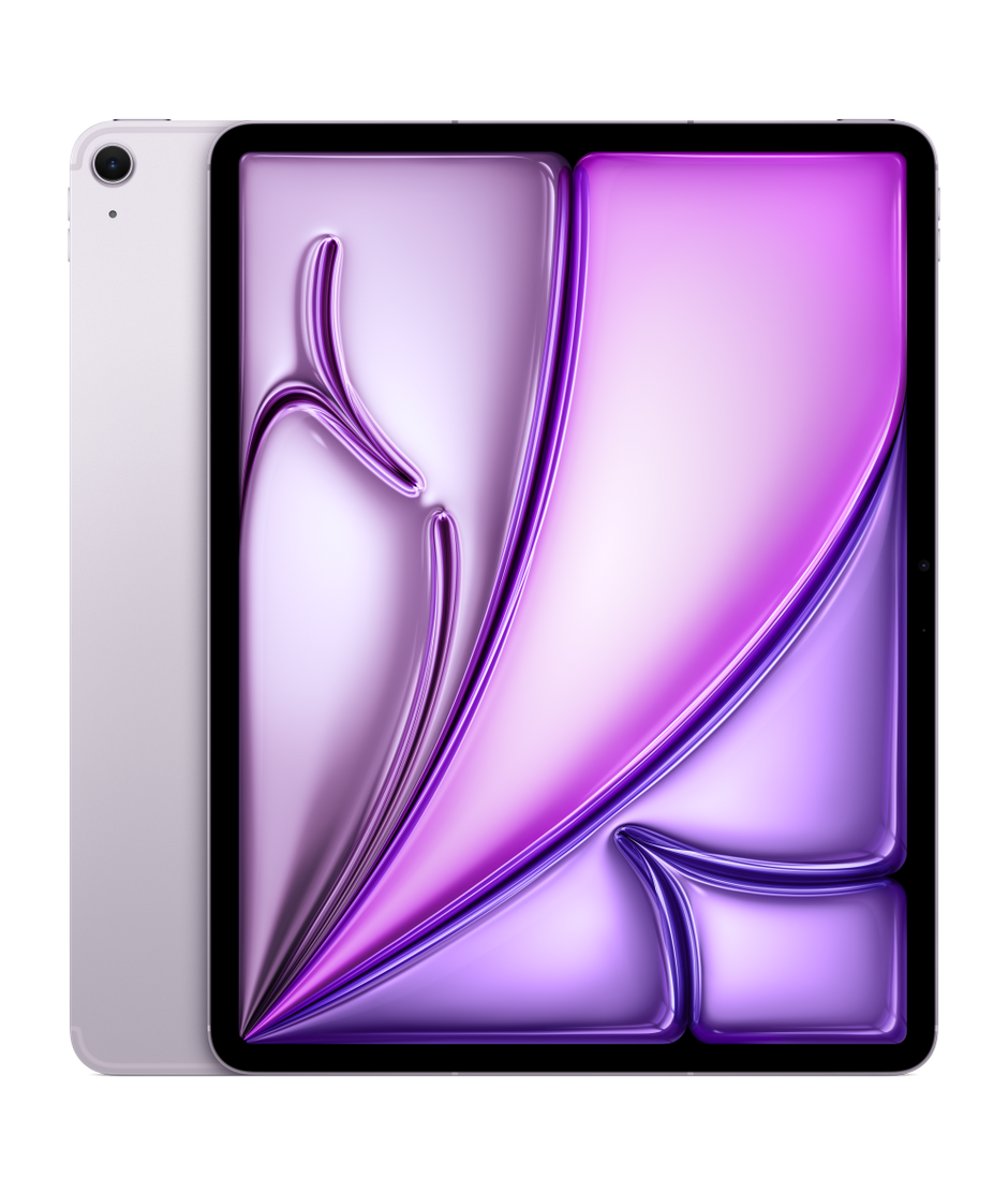 Apple iPad Air 13″ (M4) 1 ТБ, Wi-Fi + Cellular — Фиолетовый