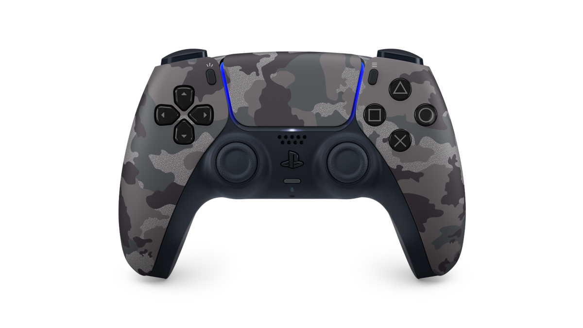 Sony DualSense — Grey Camouflage