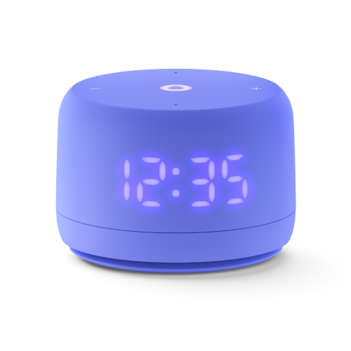 Яндекс Станция Lite 2 с часами — Фиолетовая